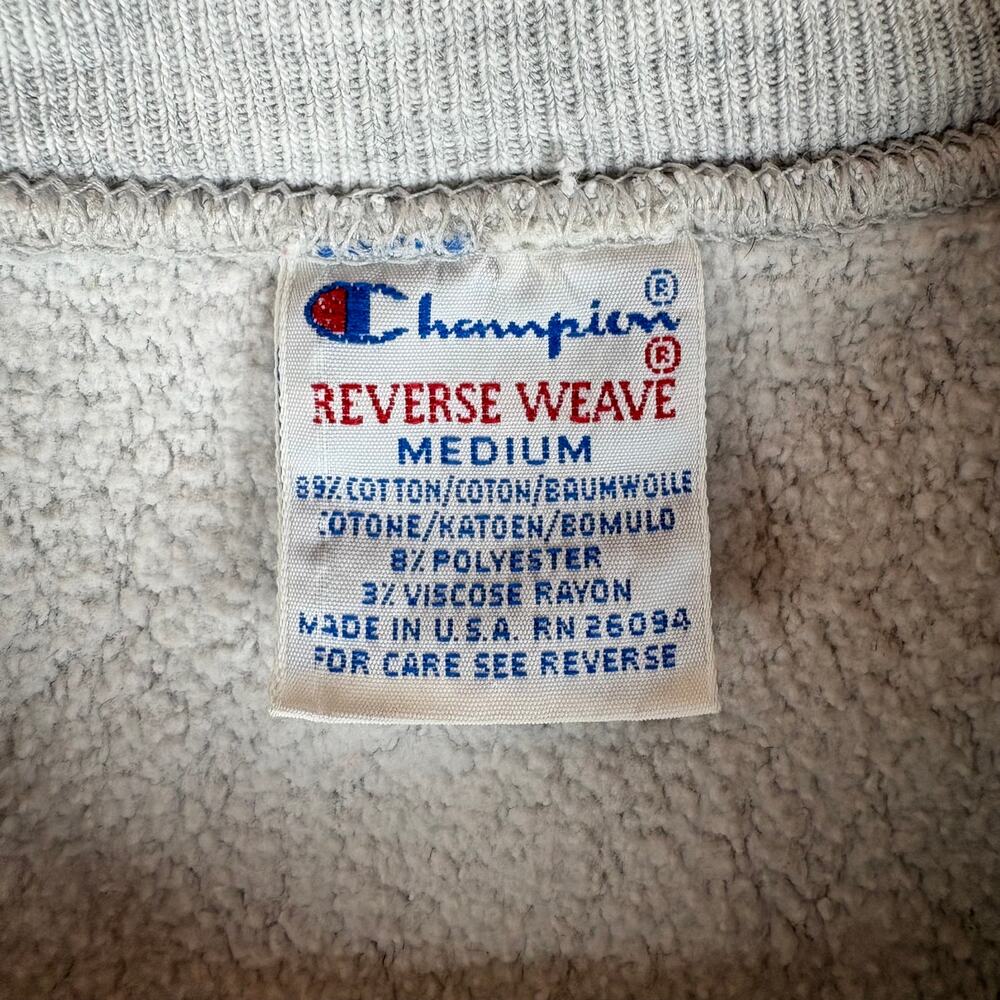 Vintage 1990s Champion Reverse Weave Michigan State Crewneck - Picture 4 of 9